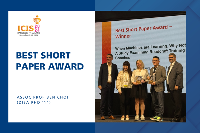 Ben Choi Best Short Paper Award